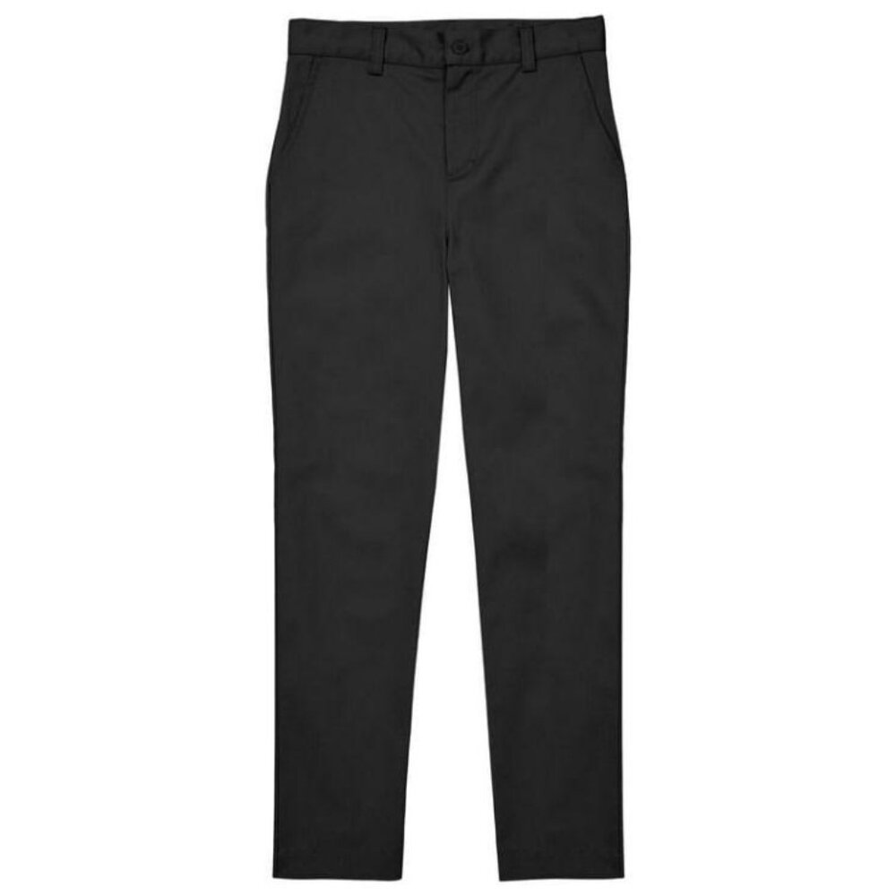 Classroom 51943 Girls Plus Flat Front Trouser Pant Black